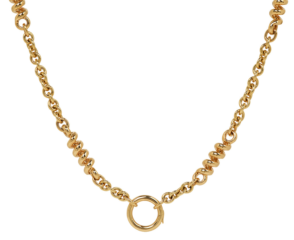 Heavy Jumbo Slinkee Bumper Necklace