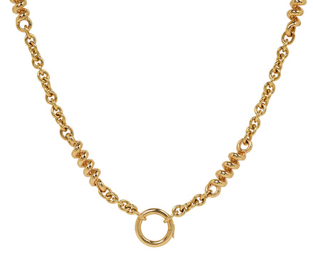 Heavy Jumbo Slinkee Bumper Necklace