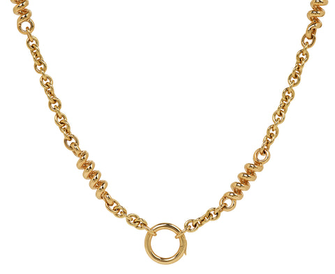 Heavy Jumbo Slinkee Bumper Necklace