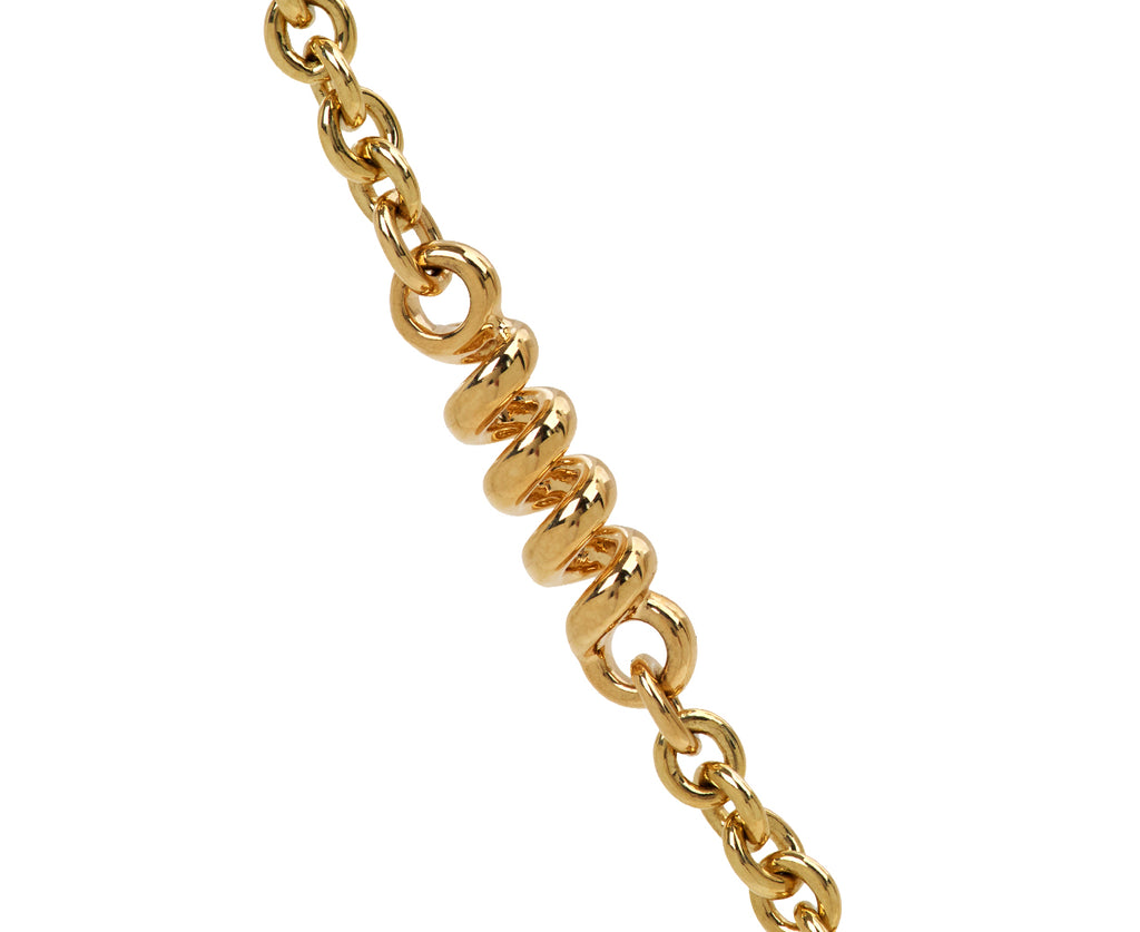 Heavy Jumbo Slinkee Bumper Necklace