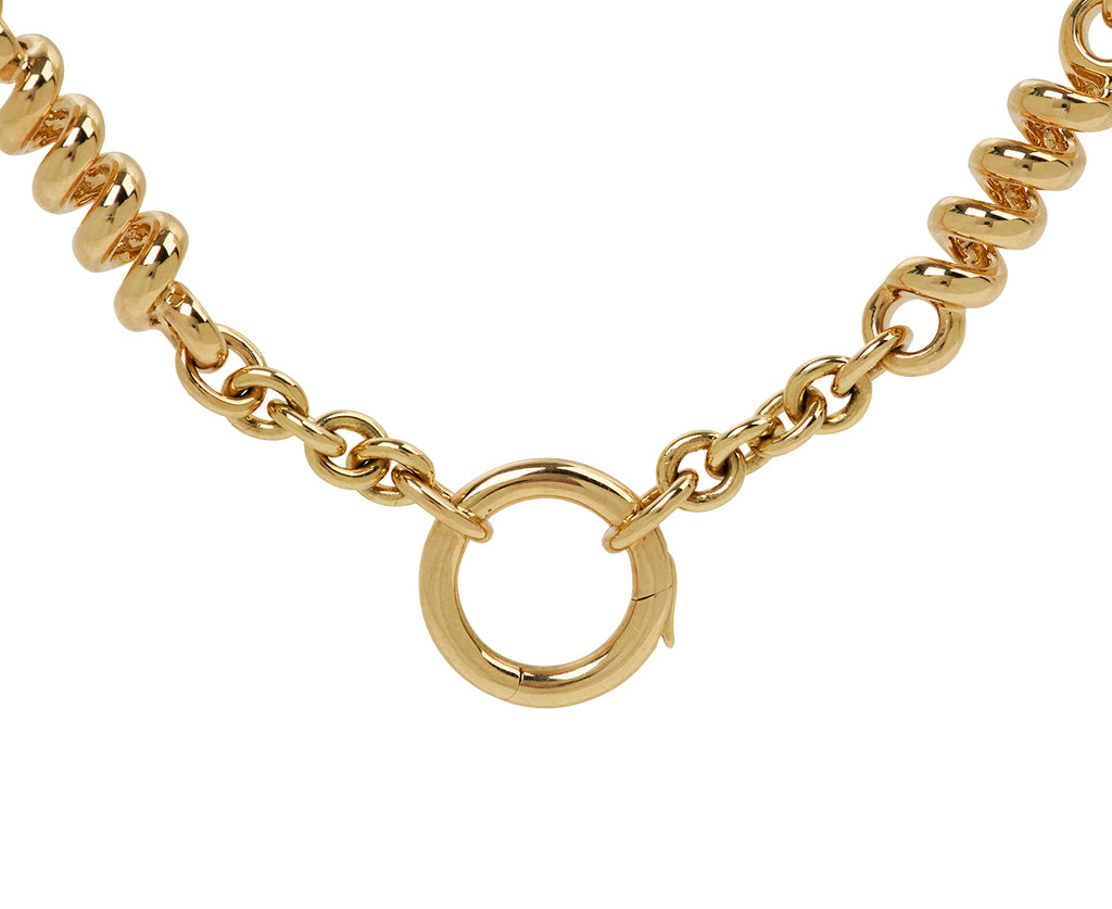 Heavy Jumbo Slinkee Bumper Necklace