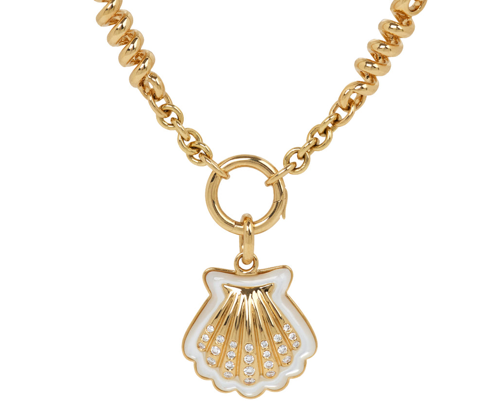 Heavy Jumbo Slinkee Bumper Necklace