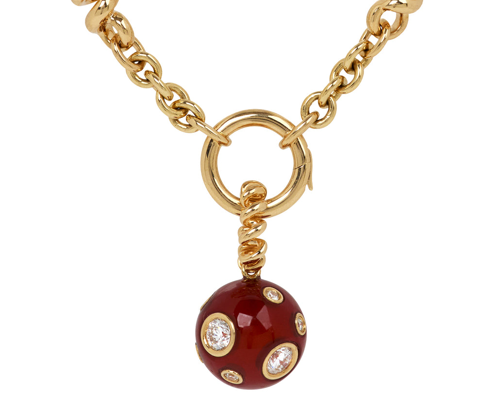 Heavy Jumbo Slinkee Bumper Necklace