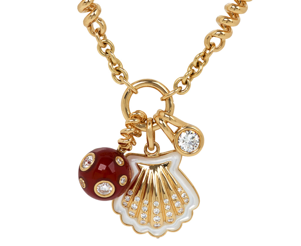 Heavy Jumbo Slinkee Bumper Necklace