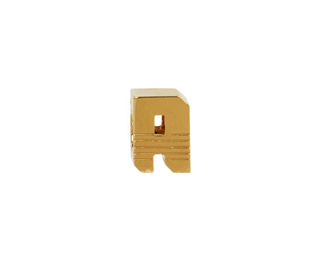 Mini Diamond Bangers Letter A Charm