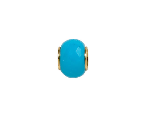 Turquoise Spacer Charm Pendant ONLY