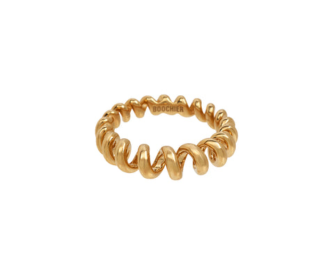 Gold Slinkee Ring