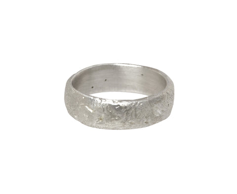Branch Silver Worn Ring