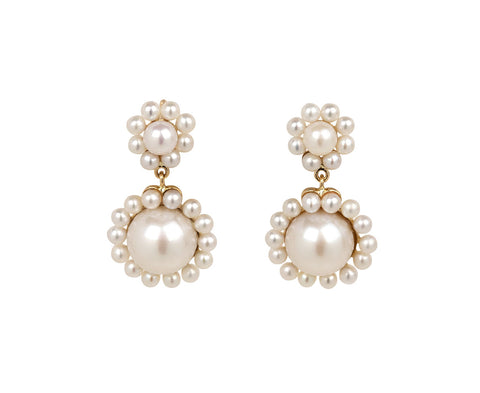 Deux Jeanne Stud Earrings