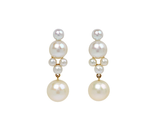 Freshwater Pearl Luna Earrings