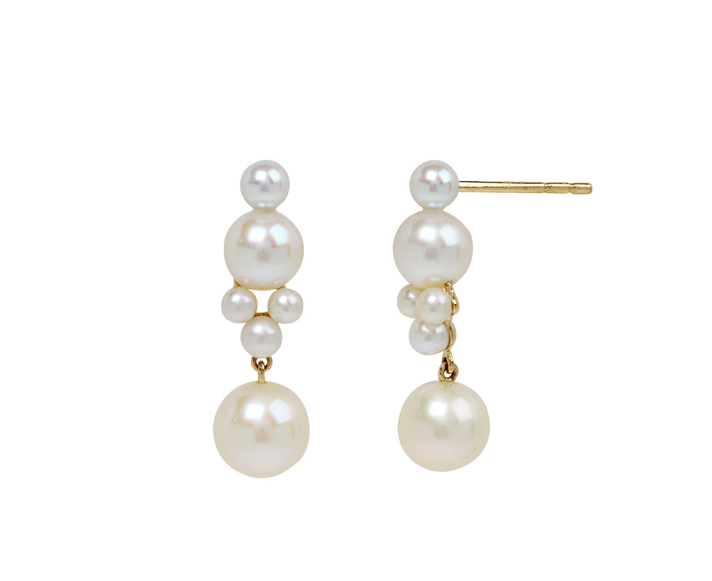 Freshwater Pearl Luna Earrings