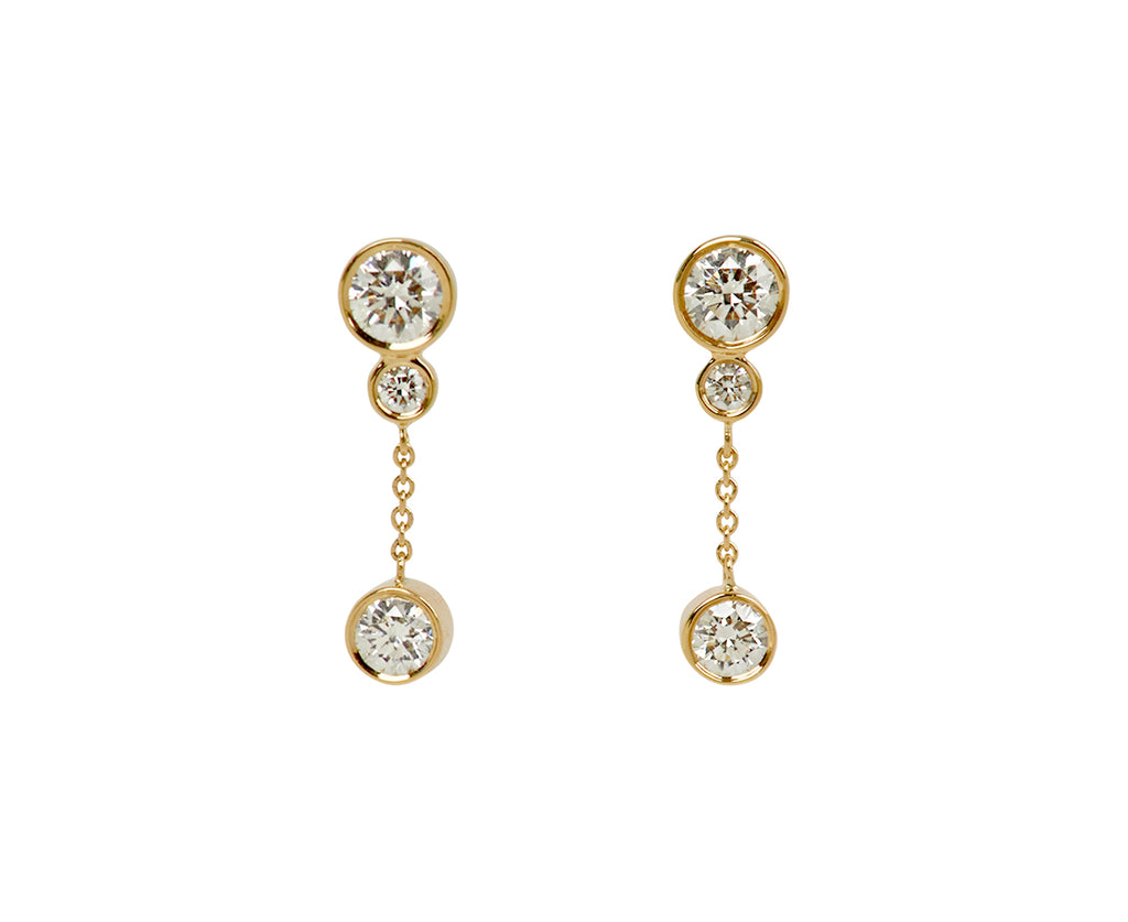 Sophie Bille Brahe Lou Diamant Diamond Earrings