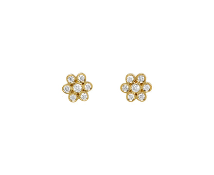 Sophie Bille Brahe Petite Lily Fleur Stud Earrings