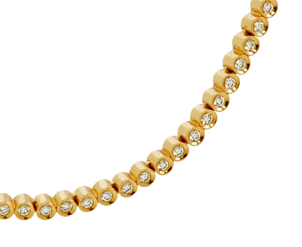 Sophie Bille Brahe Collier de Tennis Classique Diamond Necklace - closeup