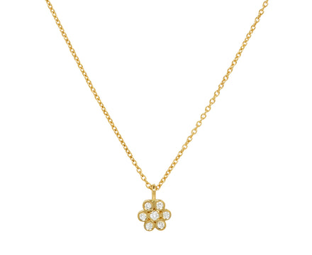 Sophie Bille Brahe Lily Fleur Pendant Necklace