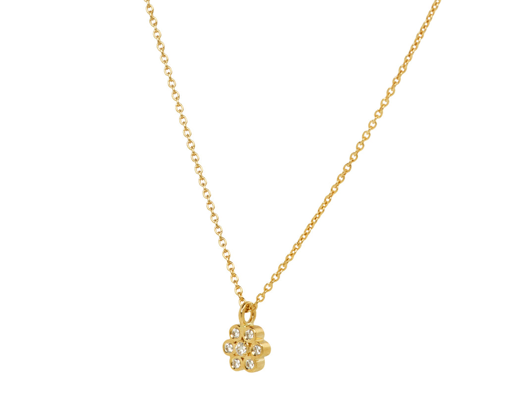 Sophie Bille Brahe Lily Fleur Pendant Necklace Side