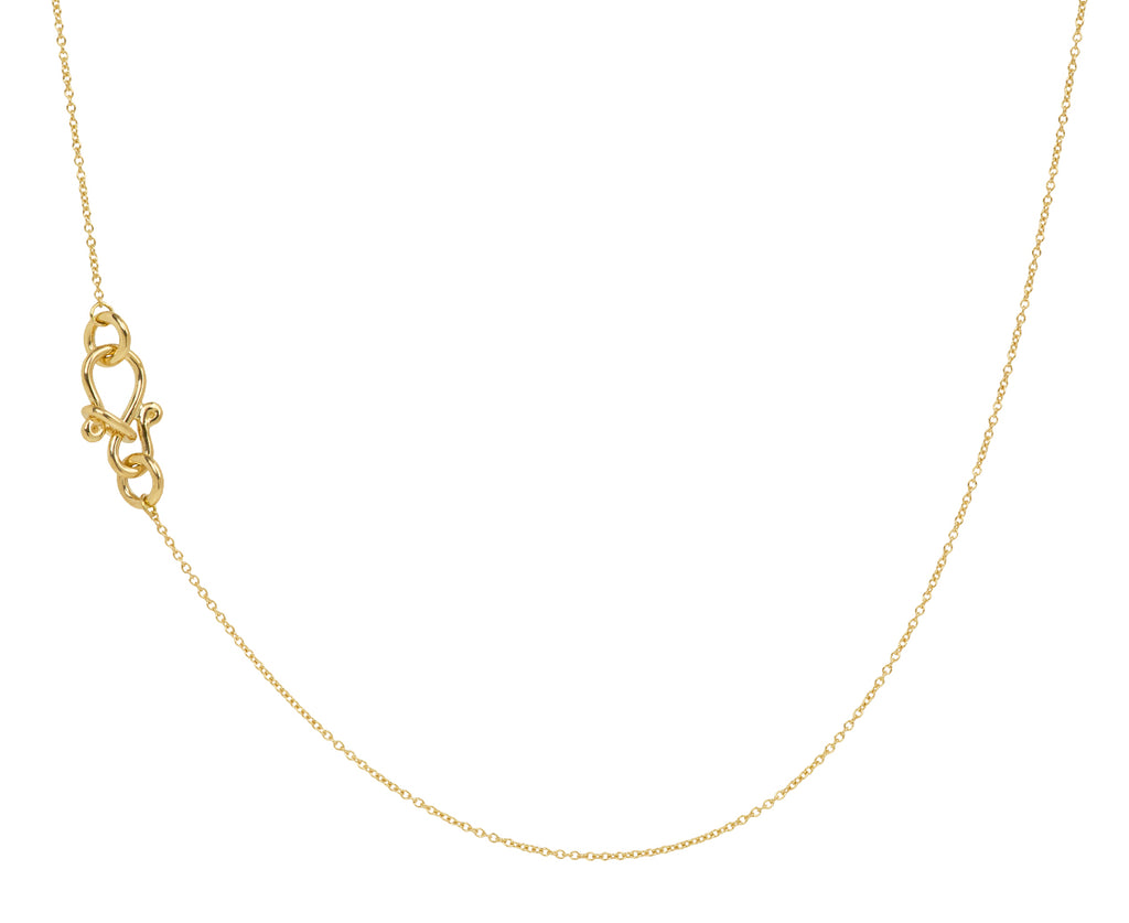 Diamond Lily Coeur Pendant Necklace