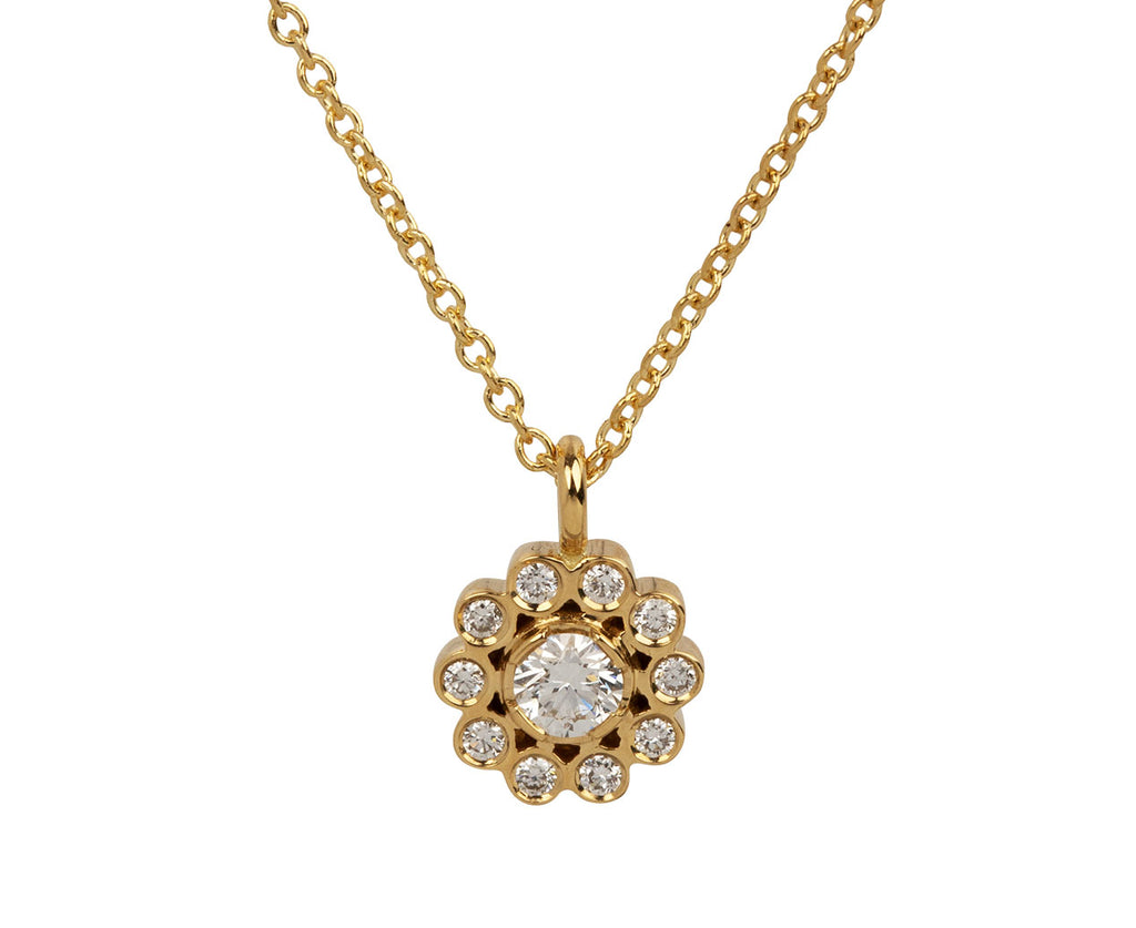 Soleil Simple Diamant Necklace