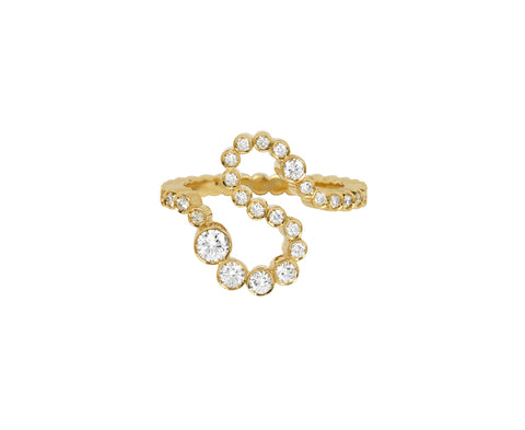 Diamond 'S' Ensemble Ring