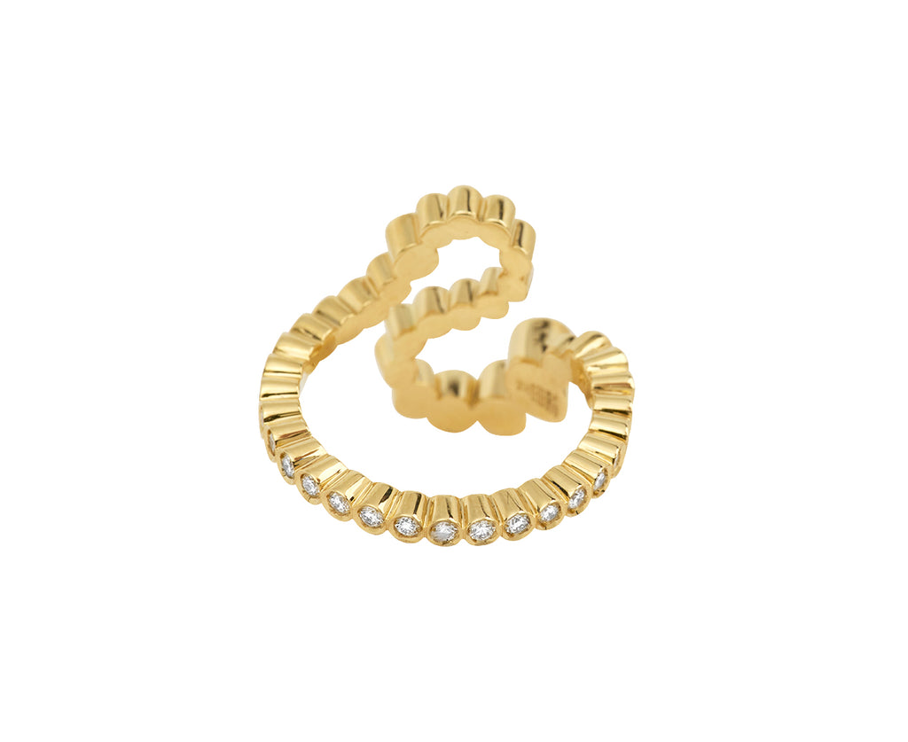 Diamond 'S' Ensemble Ring