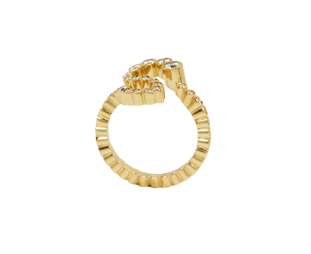 Diamond 'S' Ensemble Ring