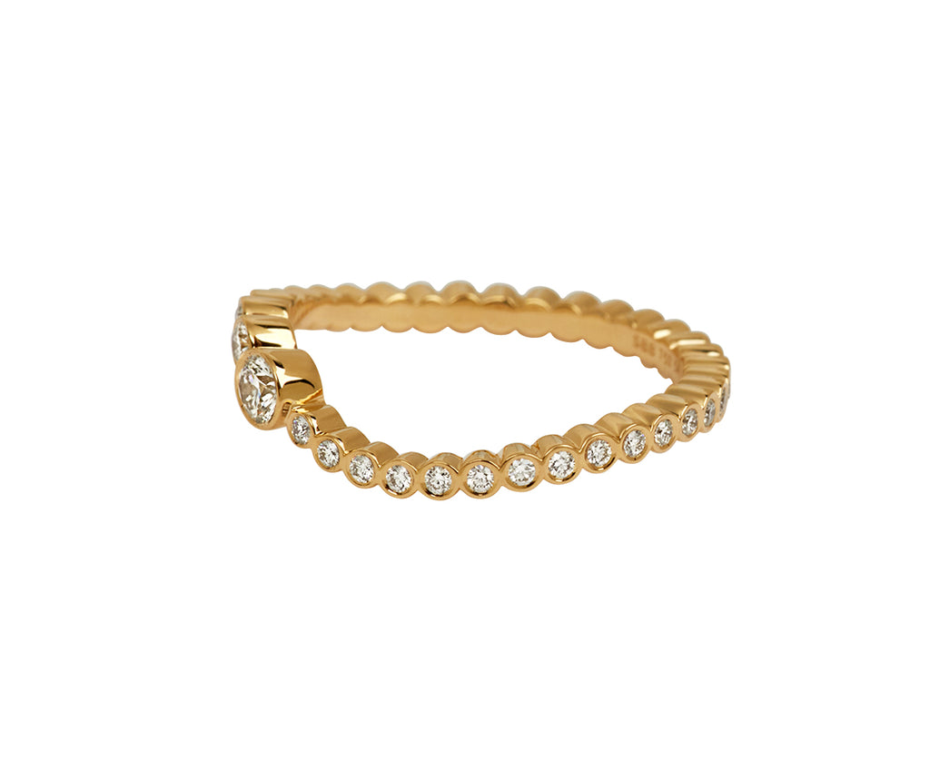 Sophie Bille Brahe Diamond Sky Ring - side