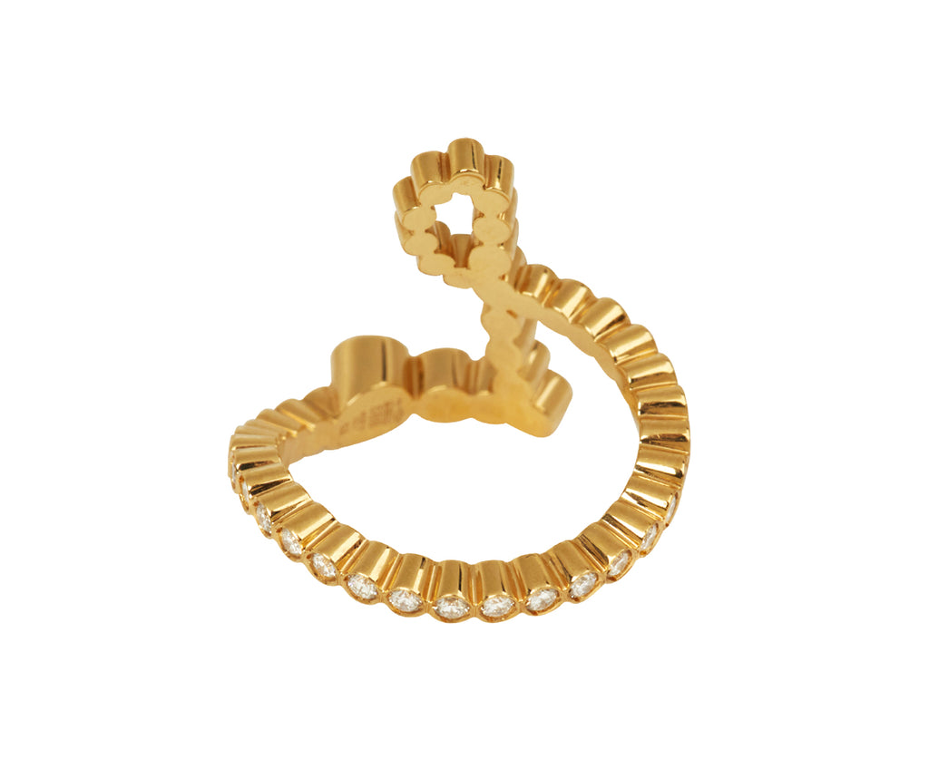 Diamond 'L' Ensemble Ring - TWISTonline 