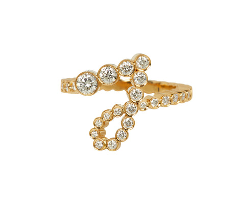 Diamond 'J' Ensemble Ring - TWISTonline 