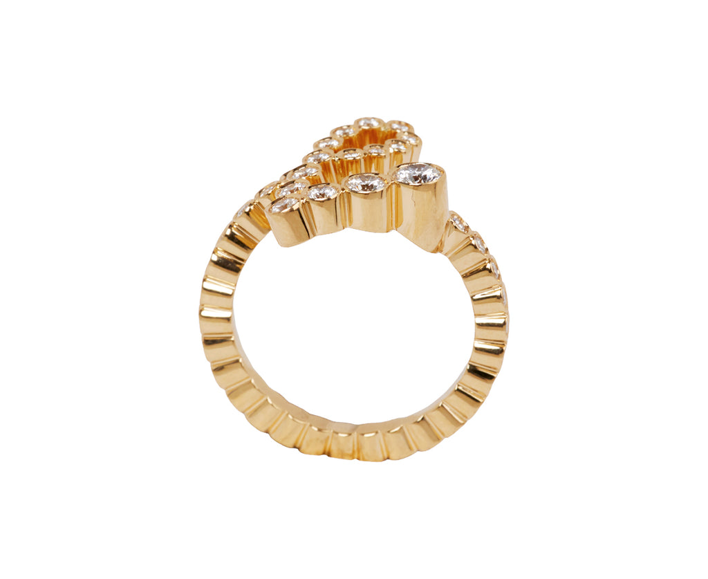 Diamond 'J' Ensemble Ring - TWISTonline 