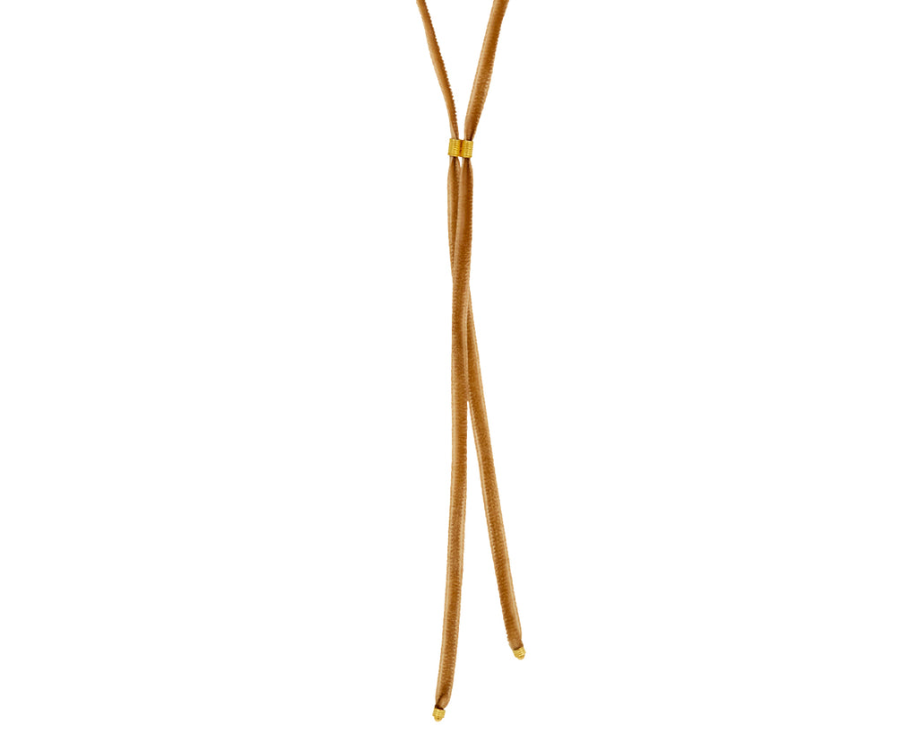 Brooke Gregson Dendritic Agate Fern Pendant Necklace - closure