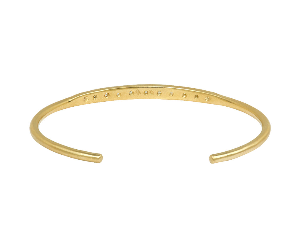 Mixed Rosecut Diamond Empire Cuff Bracelet