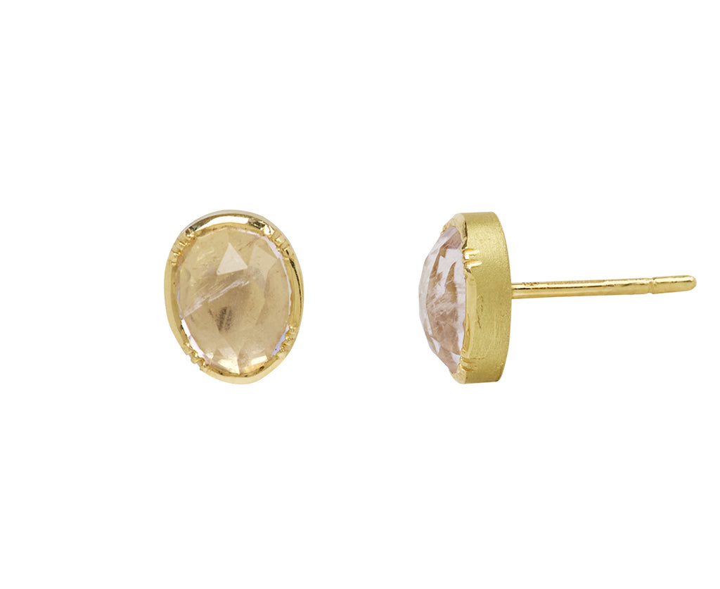 Orbit Morganite Earrings