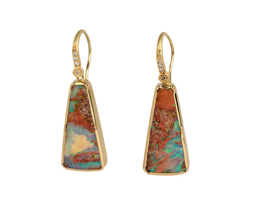 Brooke Gregson Pyramid Pipe Opal Drop Earrings 