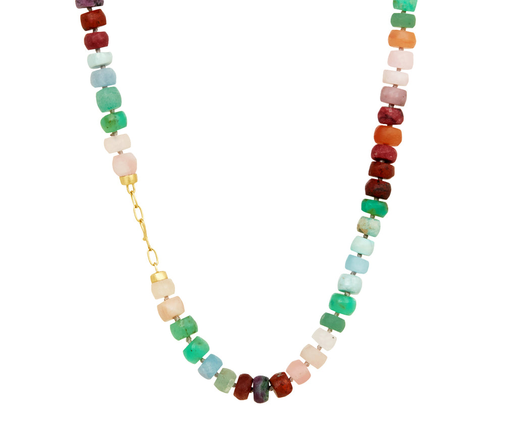 Brooke Gregson Candy Gem Honed Bead Necklace - closure