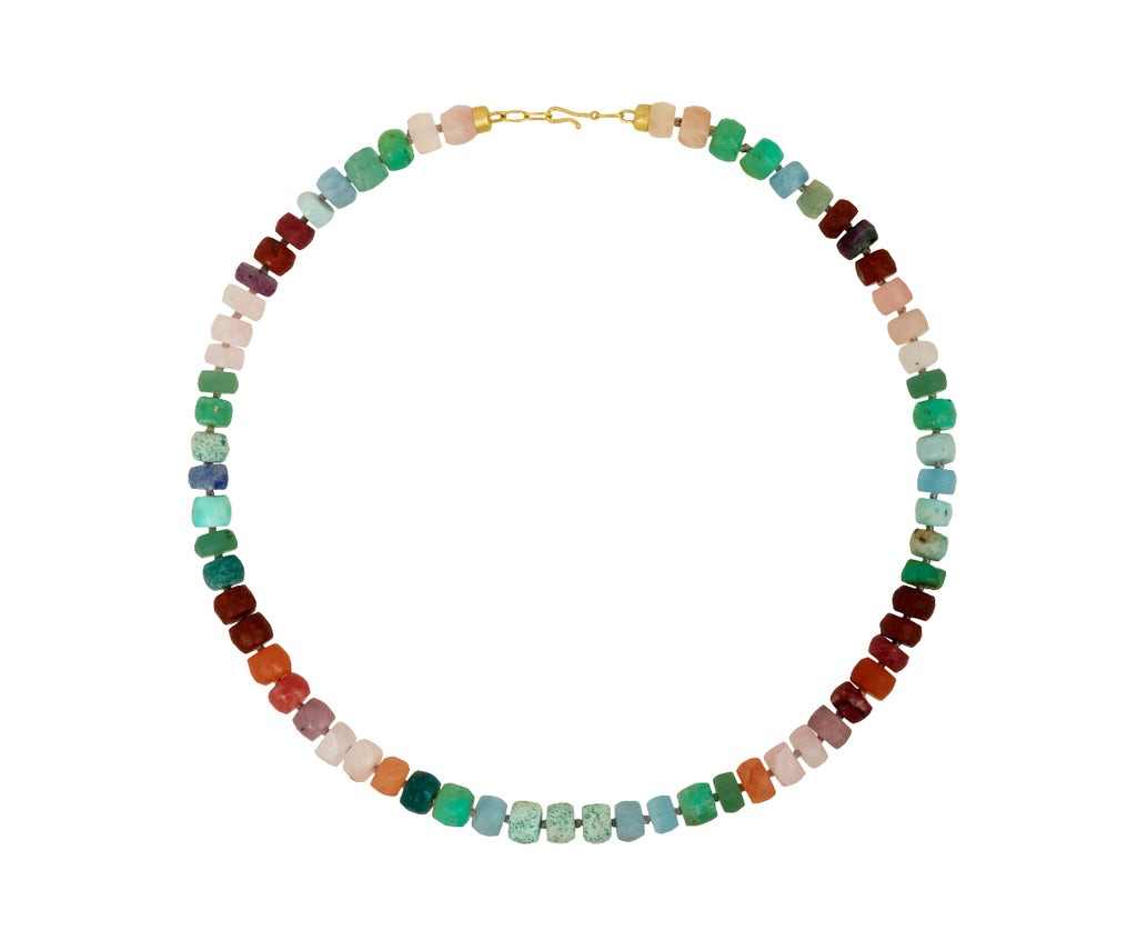 Brooke Gregson Candy Gem Honed Bead Necklace - top down