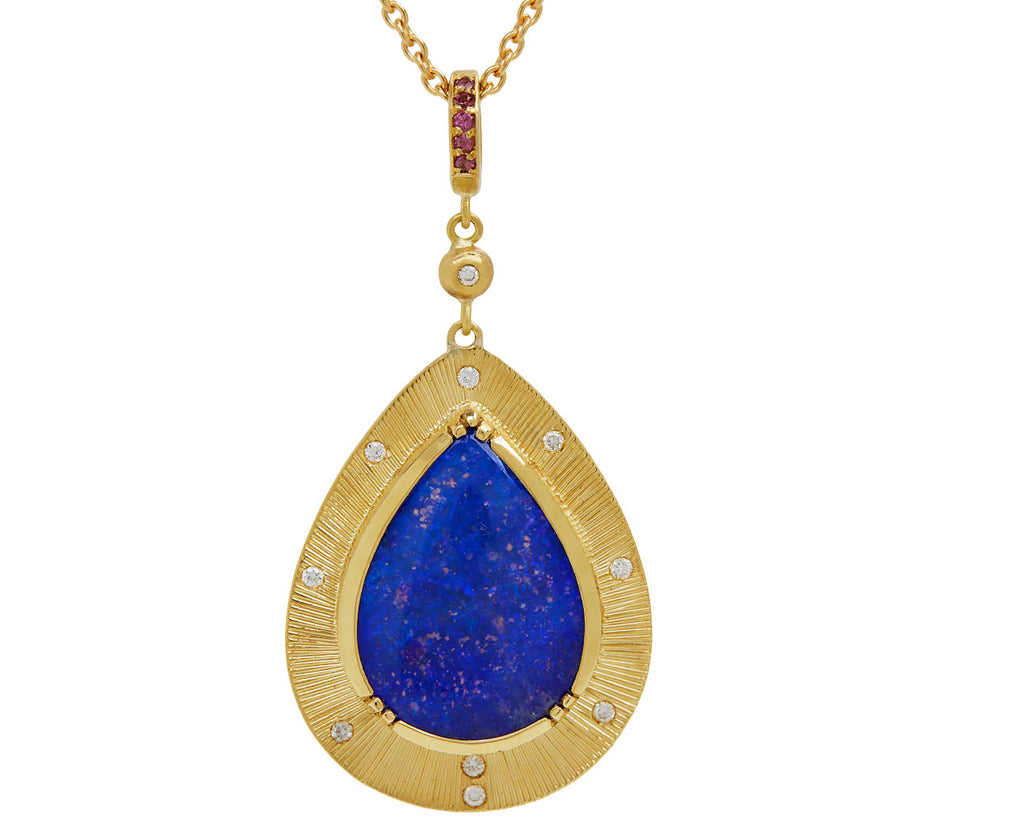 Brooke Gregson Engraved Starlight Opal Necklace