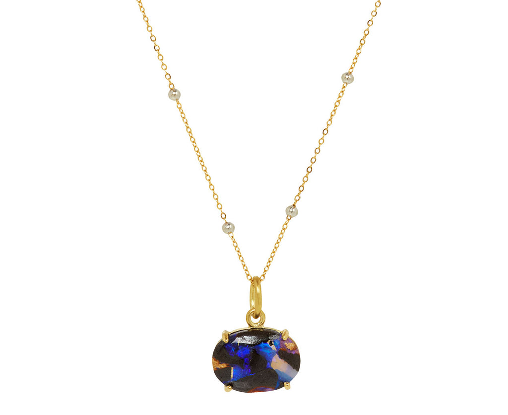Majestic Orbit Opal Necklace