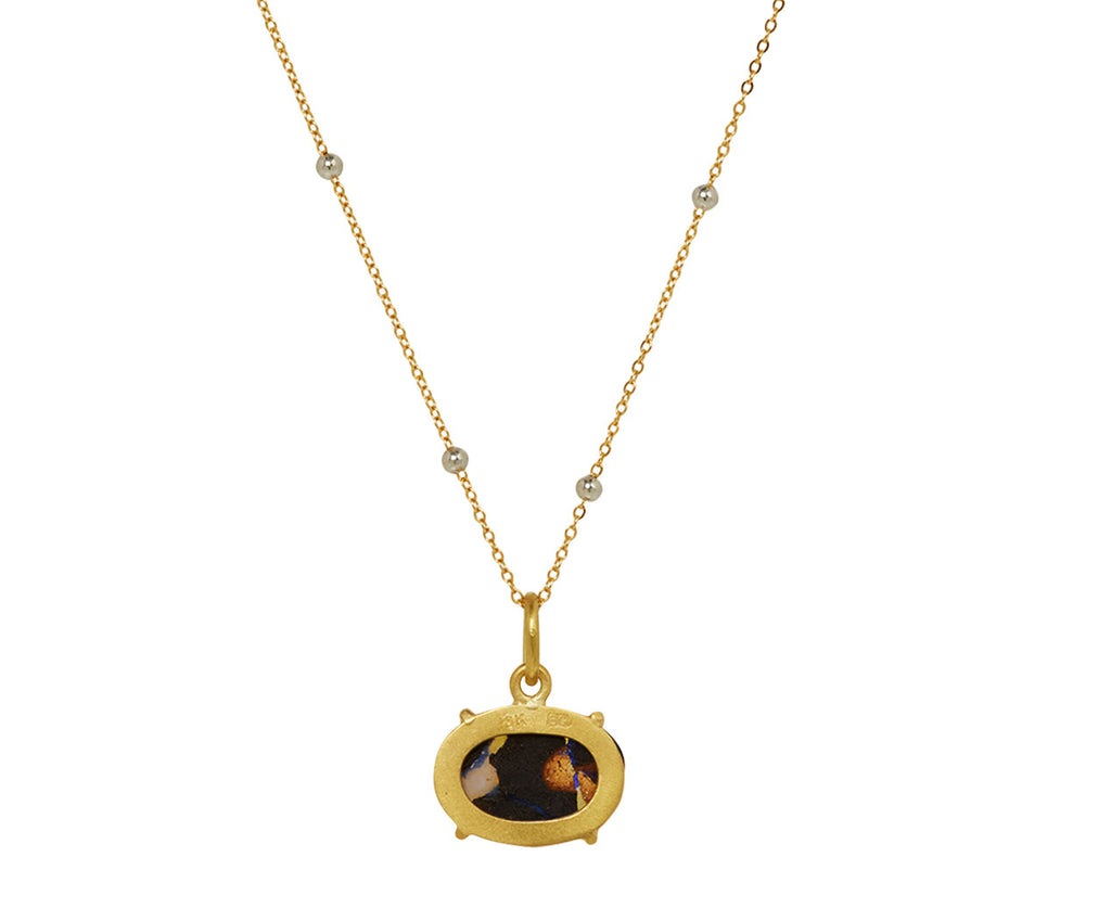 Majestic Orbit Opal Necklace