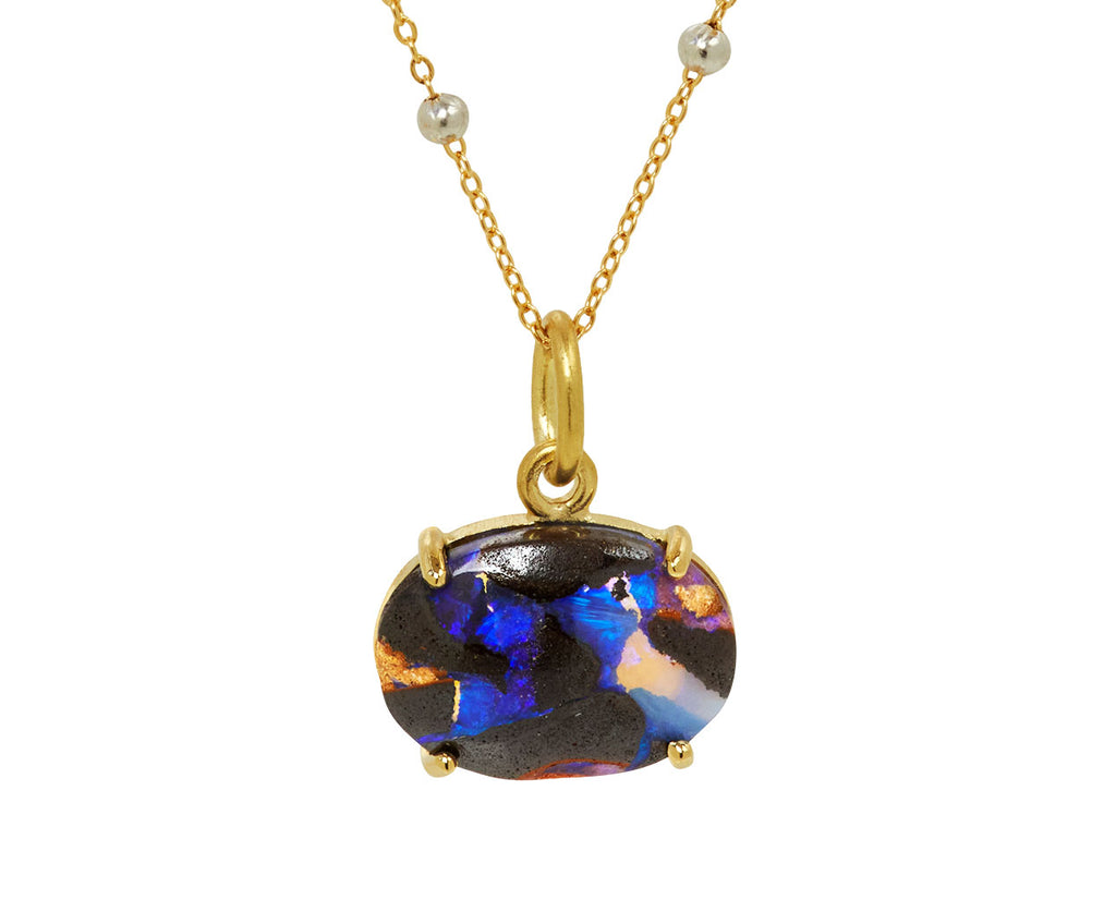 Majestic Orbit Opal Necklace