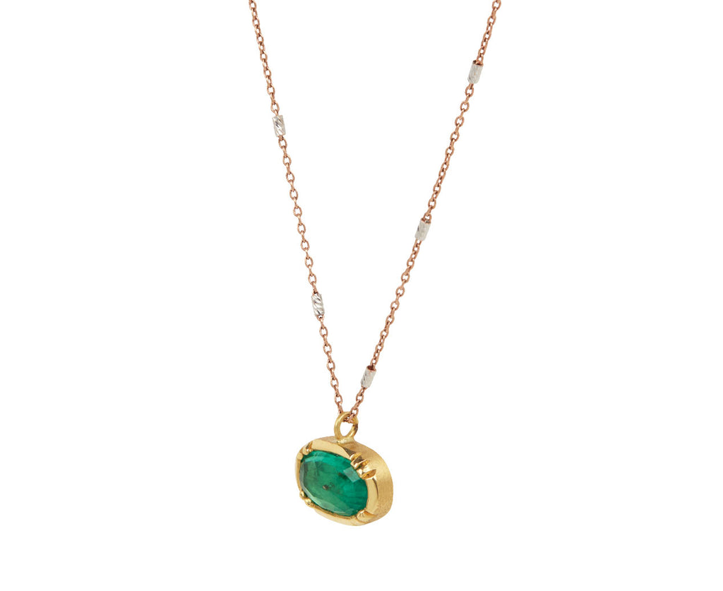 Emerald Orbit Necklace