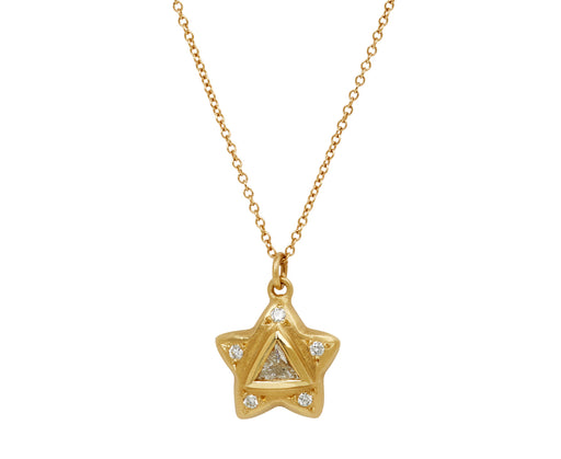 Brooke Gregson Diamond Star Pendant Necklace