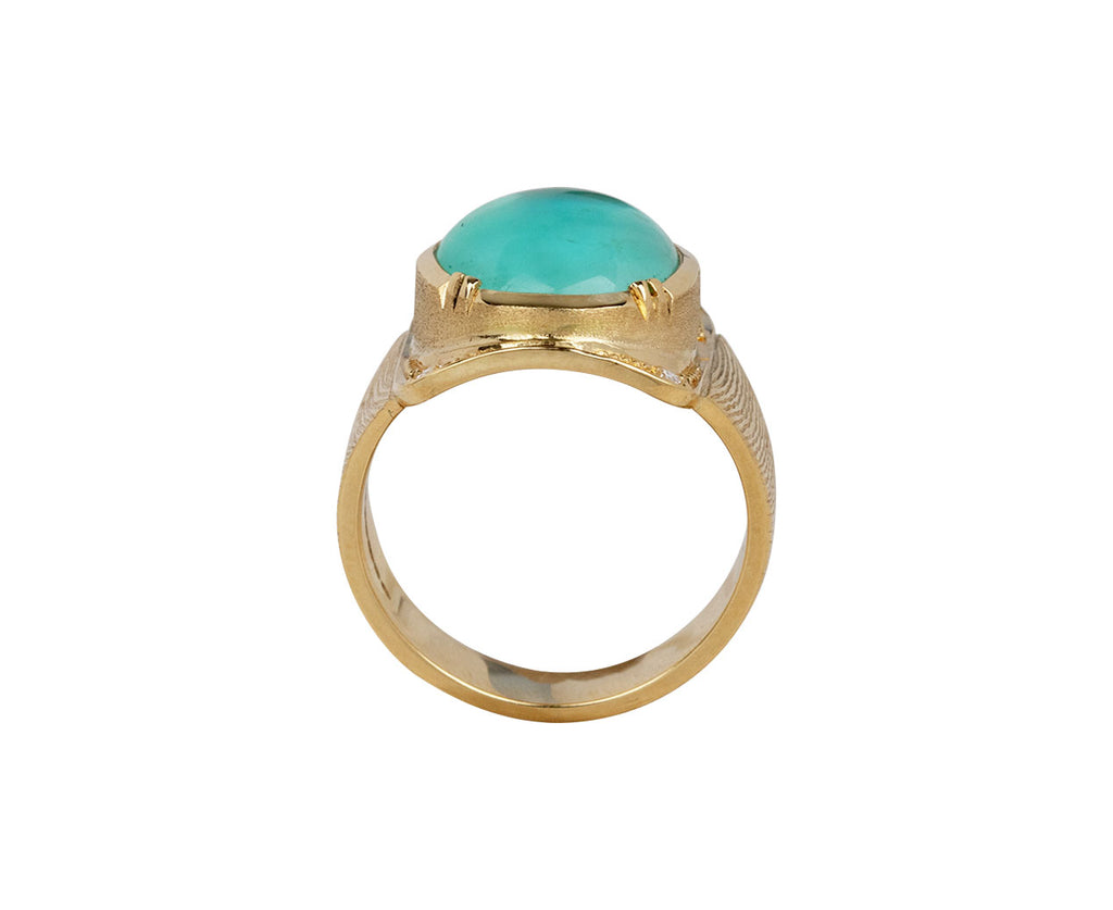 Brooke Gregson 18kt yellow gold Ellipse opal ring
