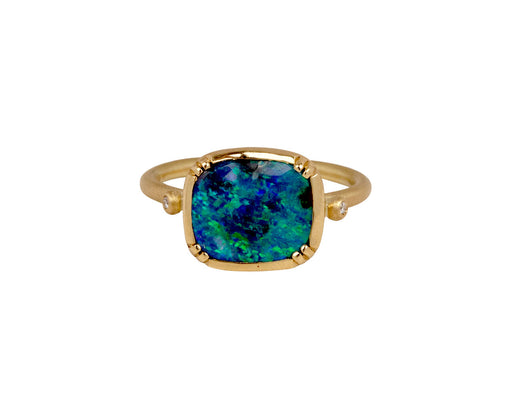 Opal Ellipse Ring