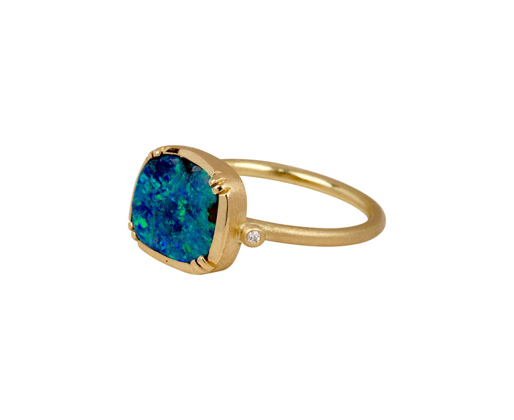 Opal Ellipse Ring