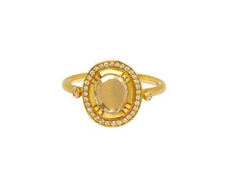 Brooke Gregson Diamond Slice Galaxy Halo Ring