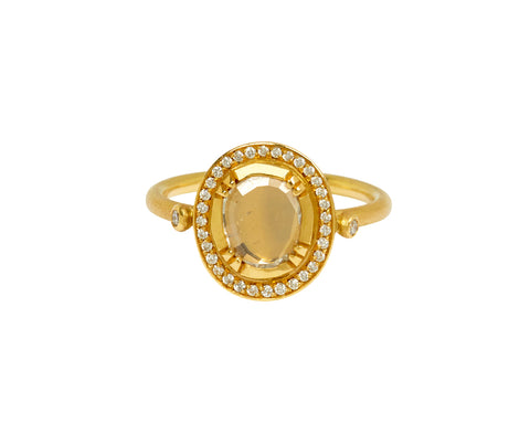 Brooke Gregson Diamond Slice Galaxy Halo Ring