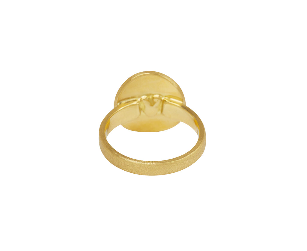 Brooke Gregson Mandala Heart Tourmaline and Diamond Ring - Back View