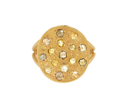 Orbital Diamond Ring