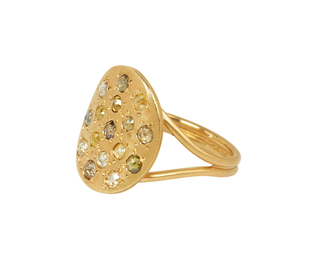 Orbital Diamond Ring