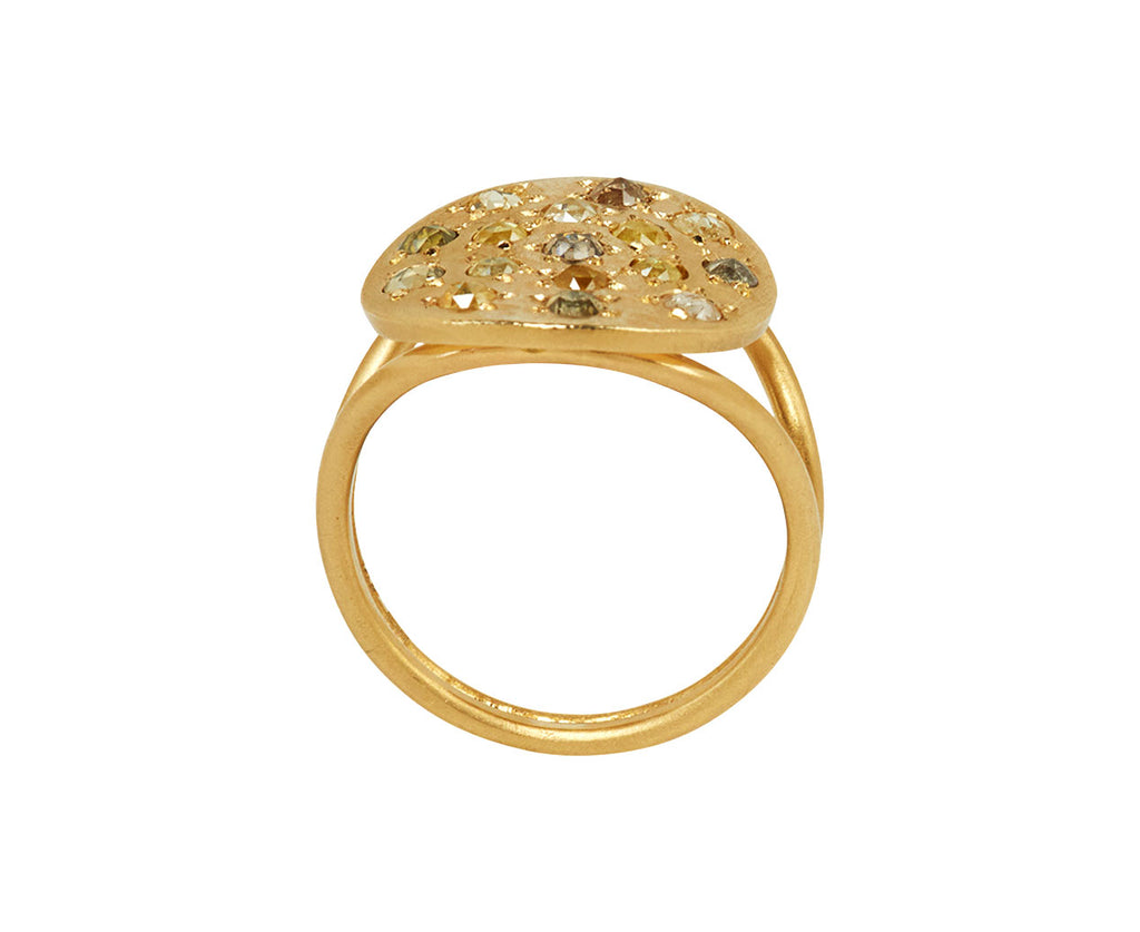 Orbital Diamond Ring